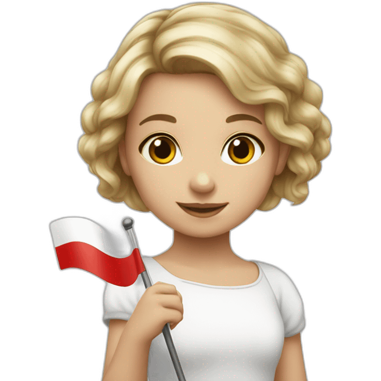 Girl austria flag emoji