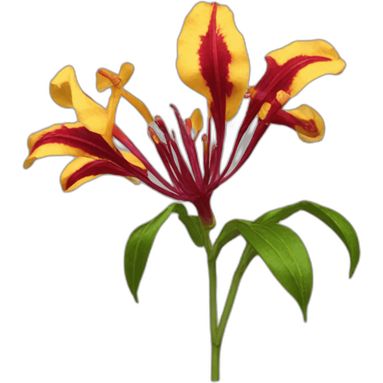 Gloriosa Superba flower emoji