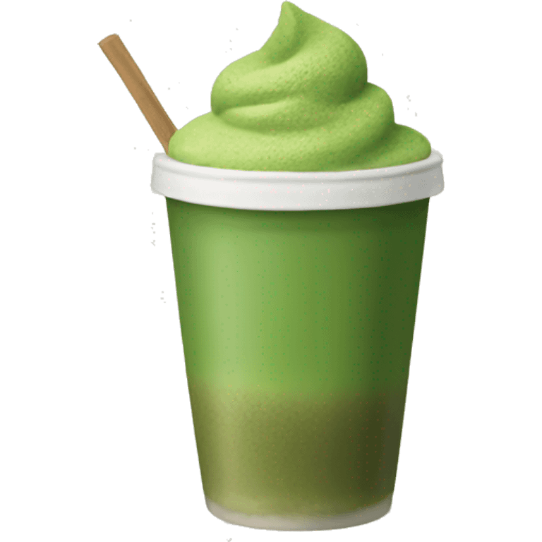 Matcha to go emoji