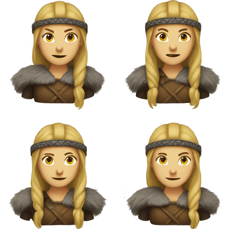 Female Viking  emoji