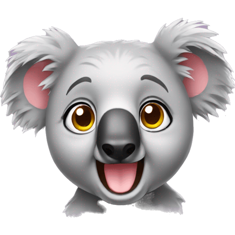 Fun Koala emoji