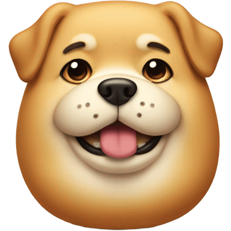 fat dog bread emoji