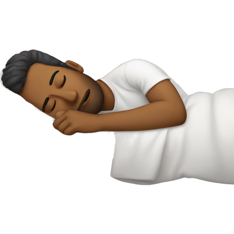 man sleeping emoji