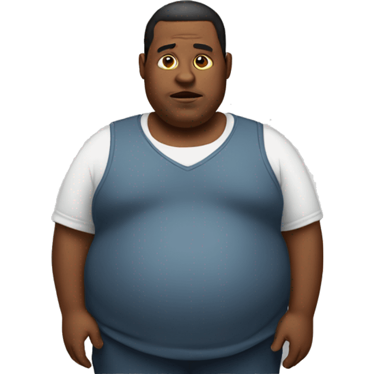 fat person  emoji