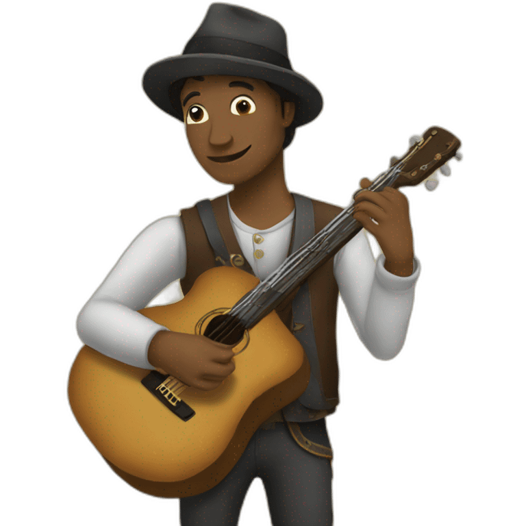 Troubadour emoji