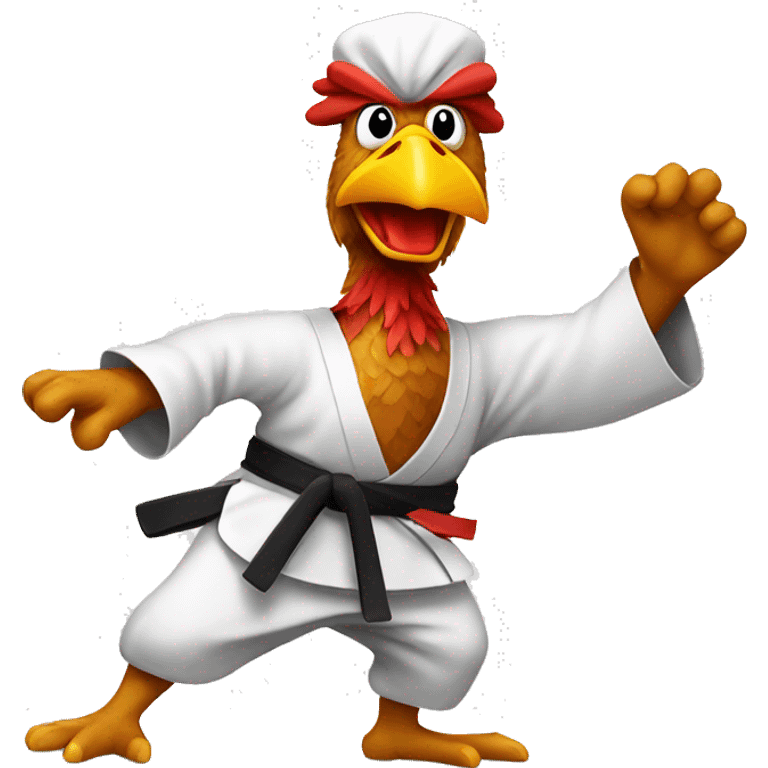 karate chicken emoji