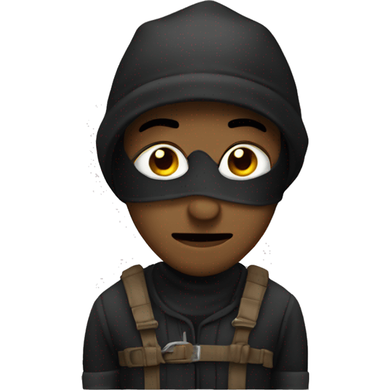 A robber emoji