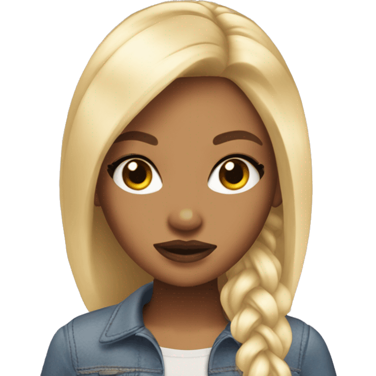 Blon bratz emoji