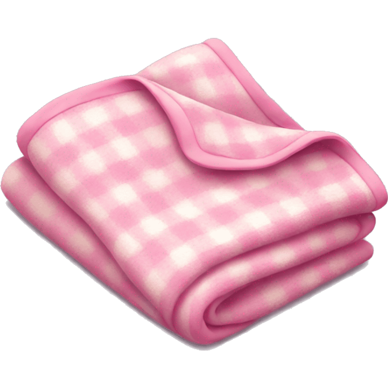 Cute pink blanket emoji