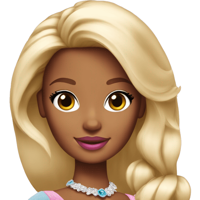 Barbie princess emoji