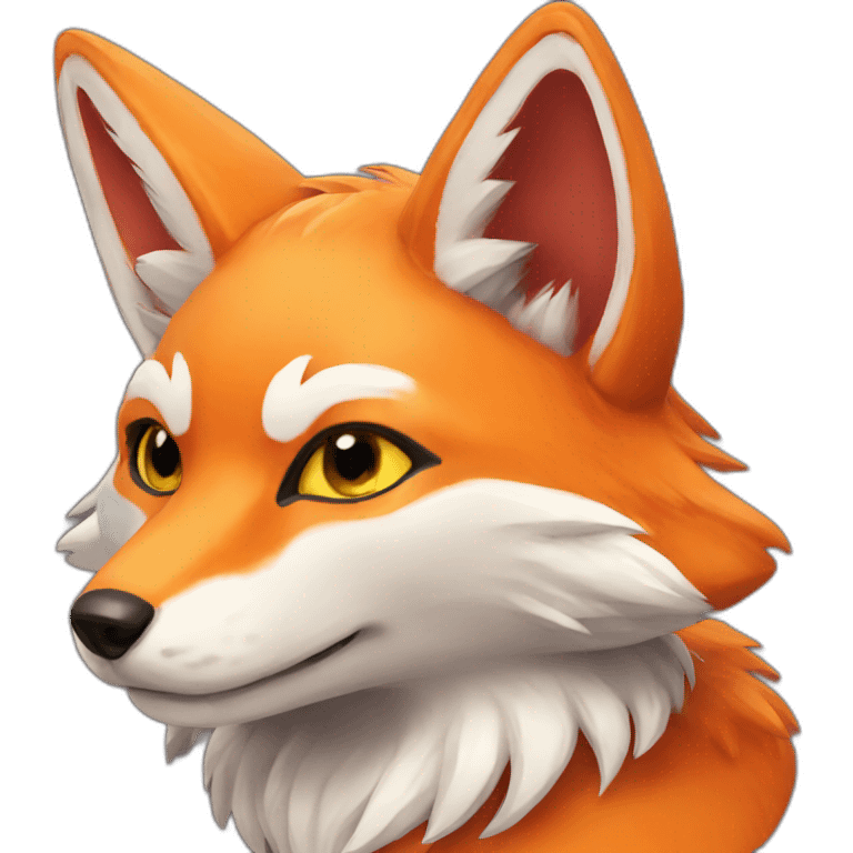 Kitsune-fox emoji