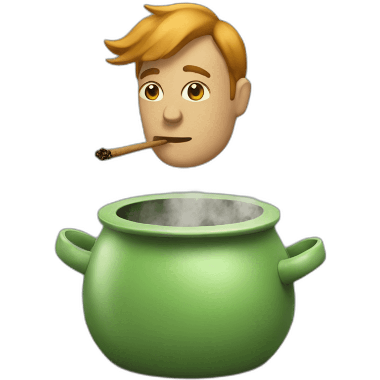 pot smoker emoji