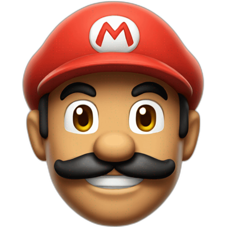 cool mario emoji