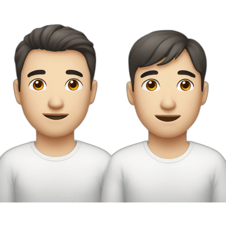 russian + corean men emoji