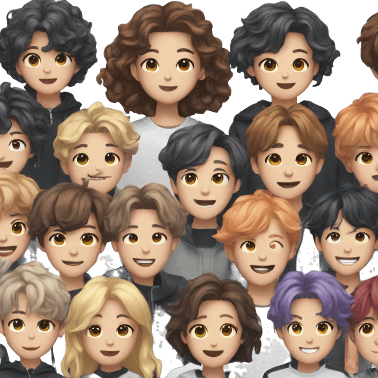 BTS Idol emoji