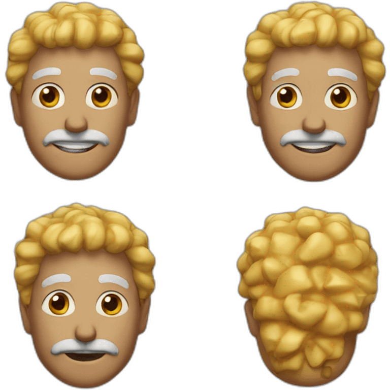 Papa frita emoji