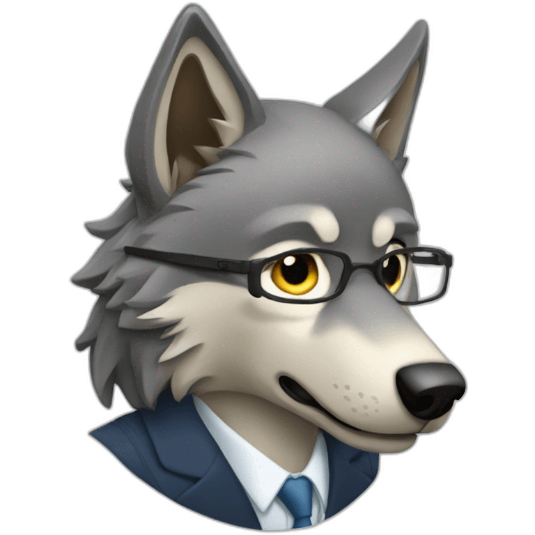 wolf of finance emoji