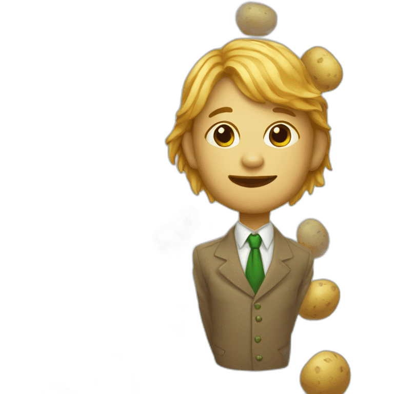 potato fairy business-suit emoji