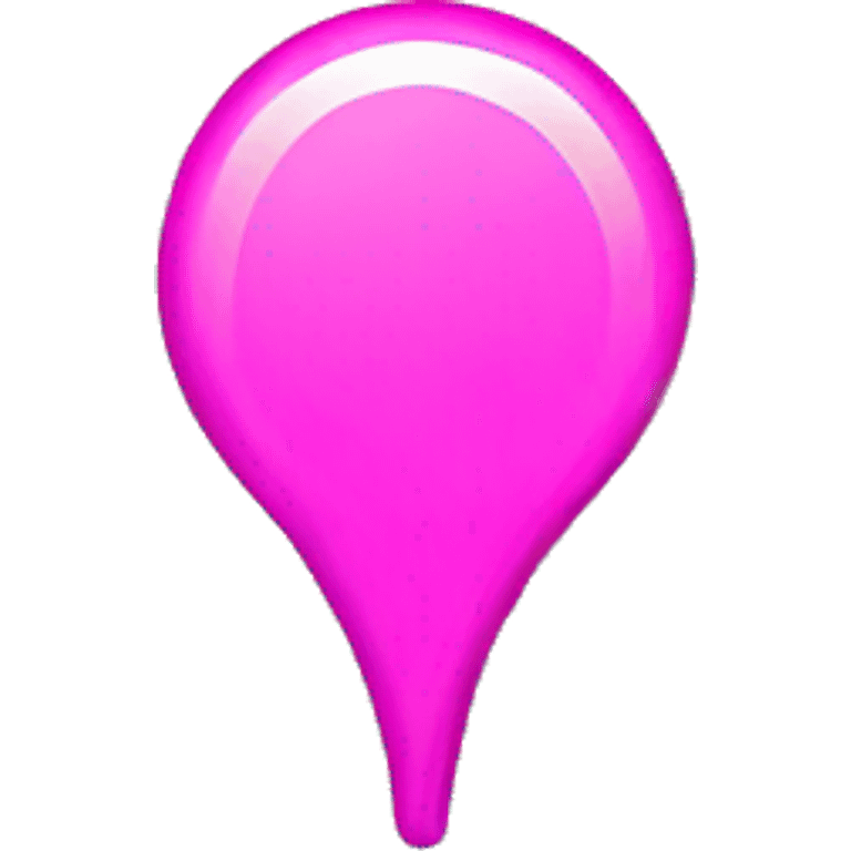 Pink location pin emoji