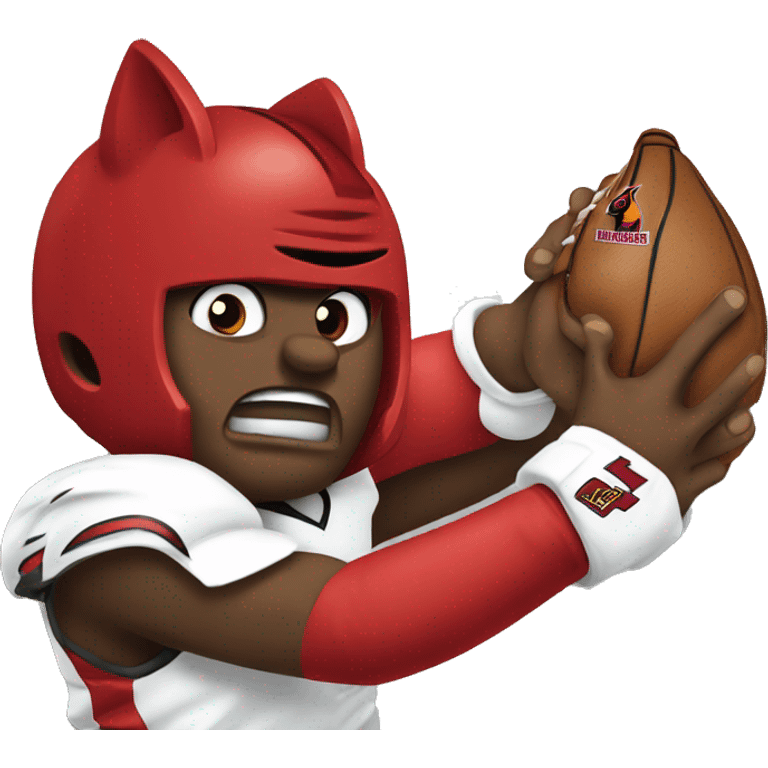 Louisville Cardinal fighting Kentucky Wildcats emoji