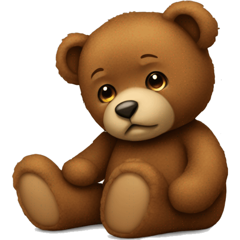 teddy bear brown emoji