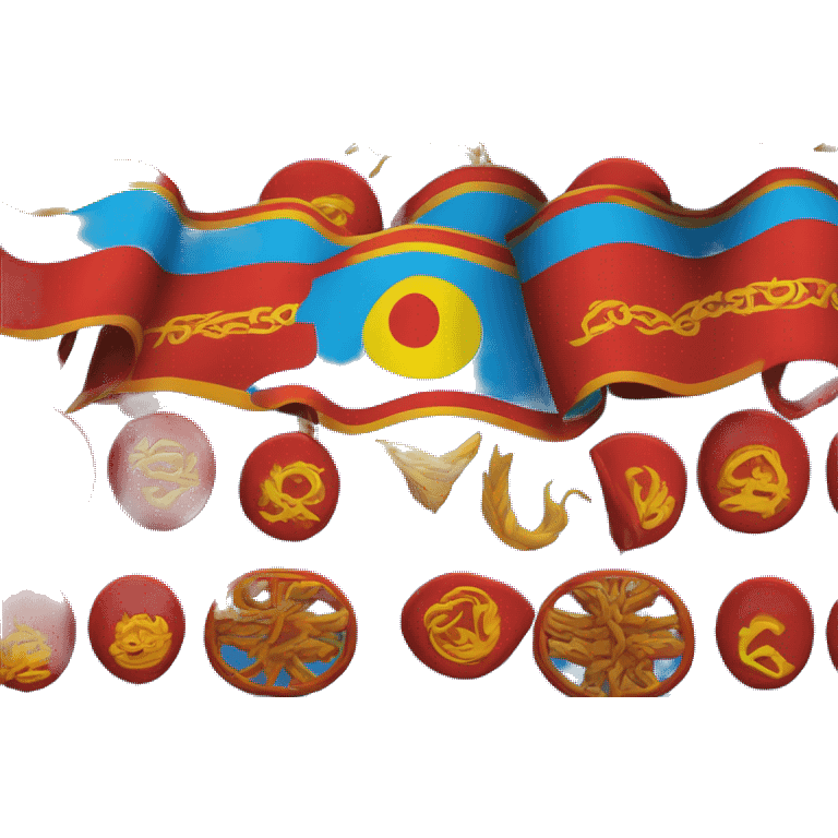 Organzation of Turkic States(OTS)flag emoji