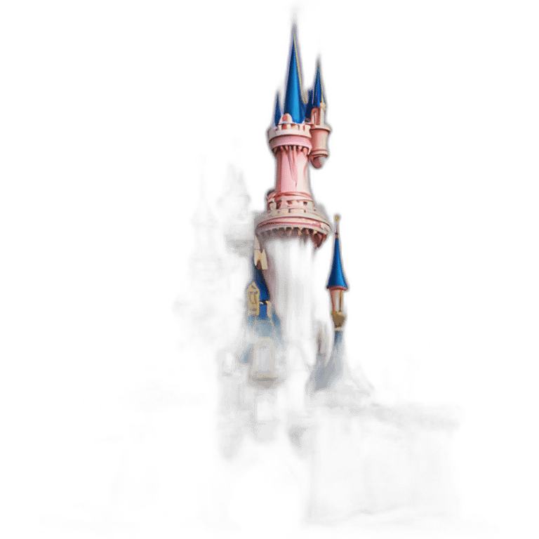 Disneyland paris castle emoji