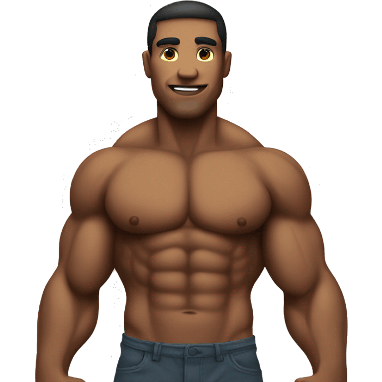 Muscular emoji