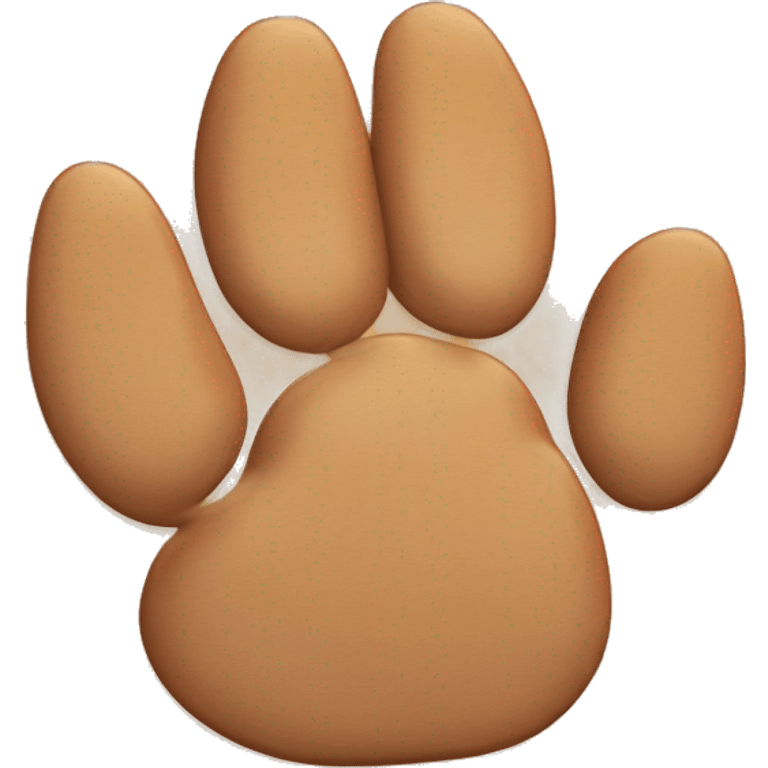 ginger's cat paw  emoji