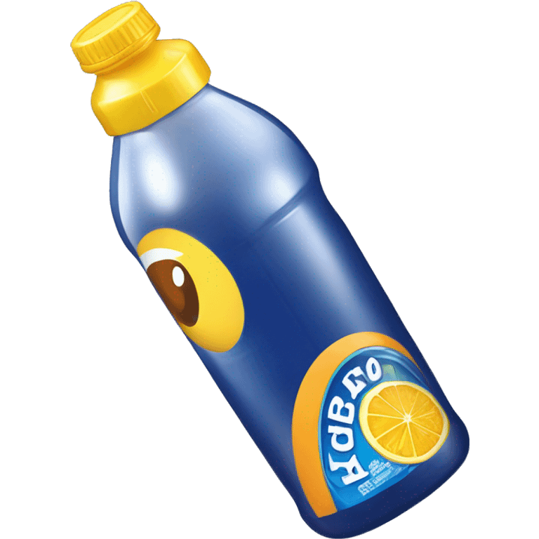 i need you to generate a emoji of one orangina little yellow plastic bottle emoji