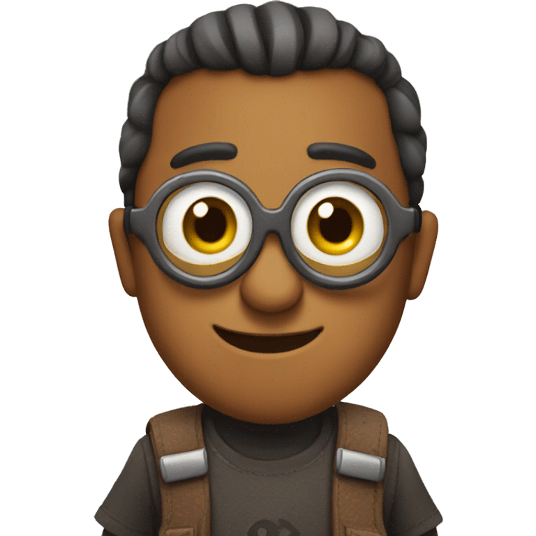 brown-skinned Minion  emoji