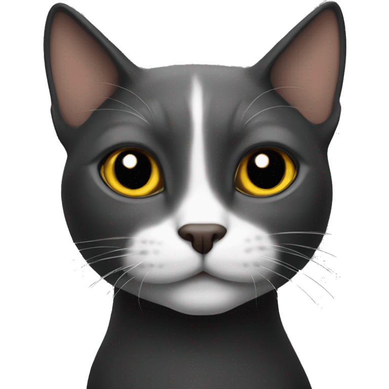 Gato negro emoji