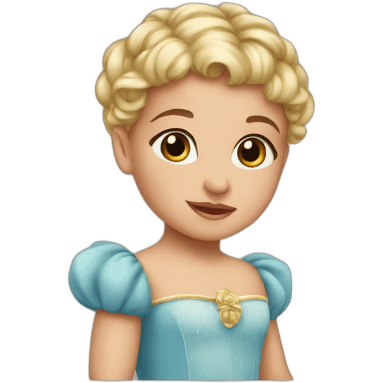 Baby princess emoji