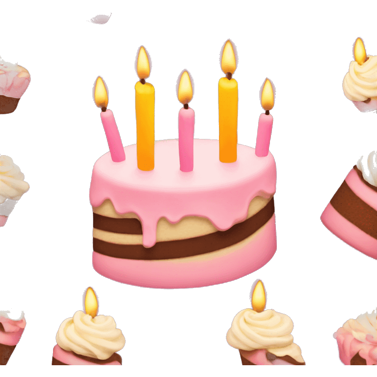 Birthday cake candles  emoji