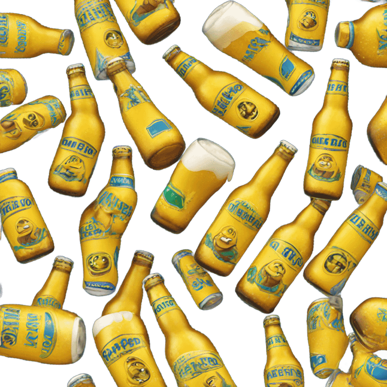 Pacifico beer bottle emoji