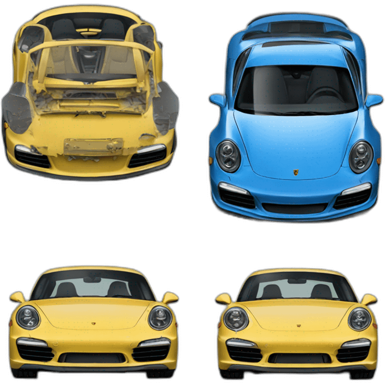 Porsche carrera s emoji