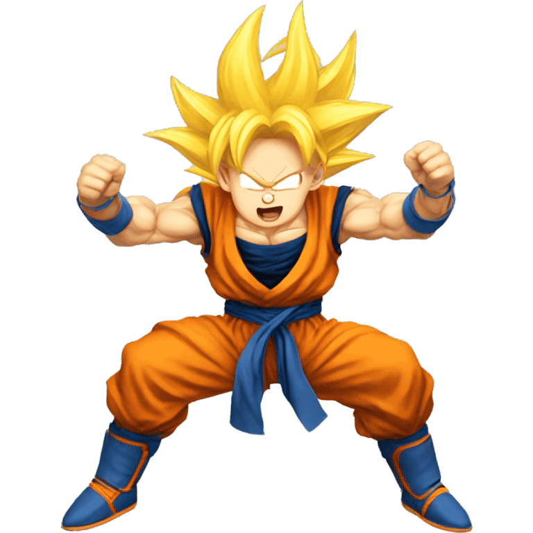 Super Sayian Goku emoji