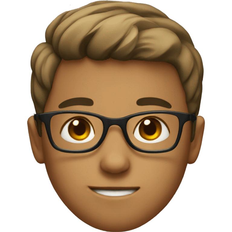 boy with glasses emoji