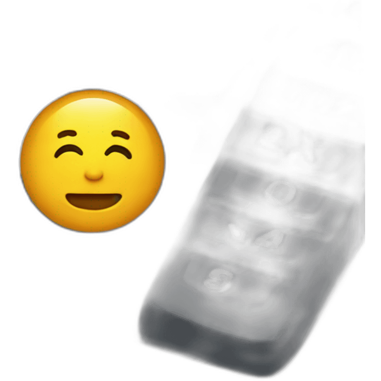 Peanuts on a calculator emoji