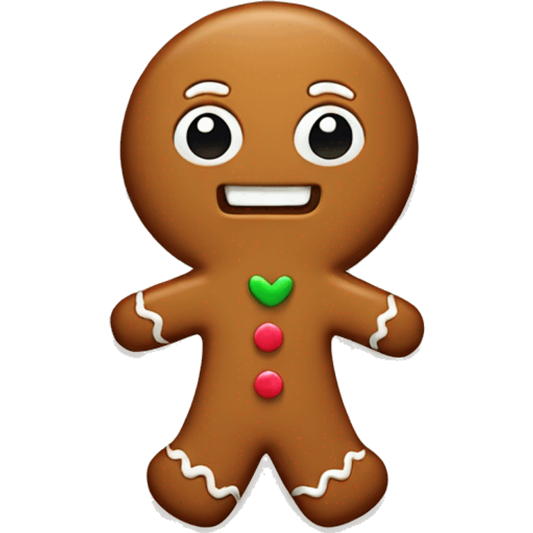 gingerbread lady wanting a hug emoji