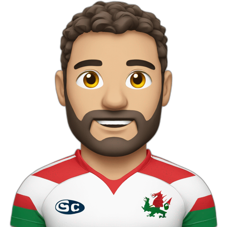 Welsh rugby player emoji