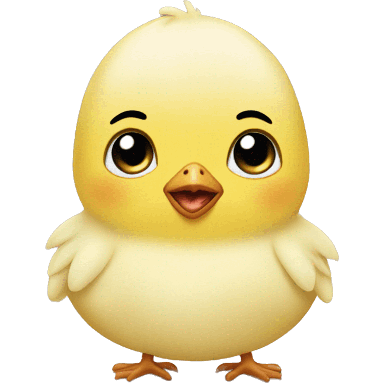 baby chick frown emoji