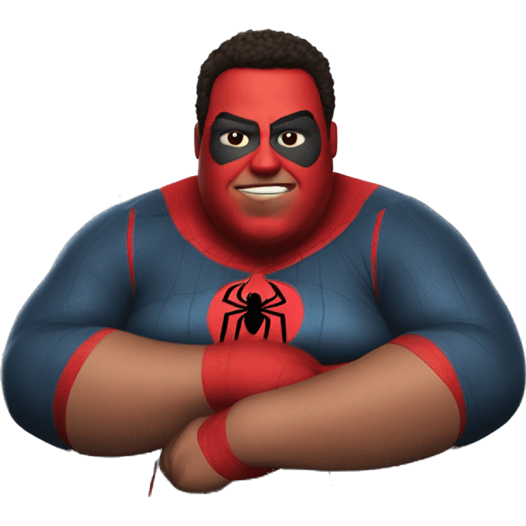 Fat fat fat Spider-Man  emoji