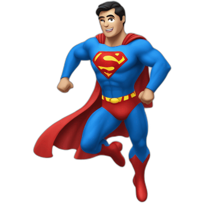 dancing superman emoji