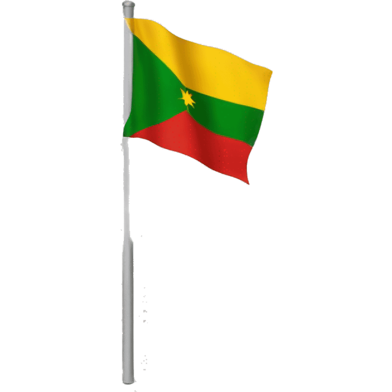 The kurdish flag emoji