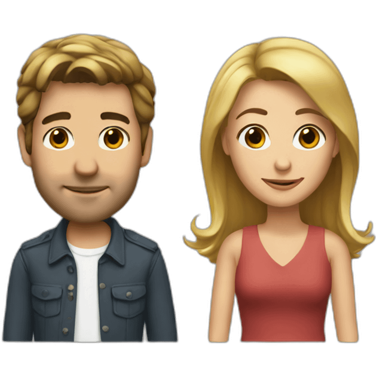 Rachel and ross emoji