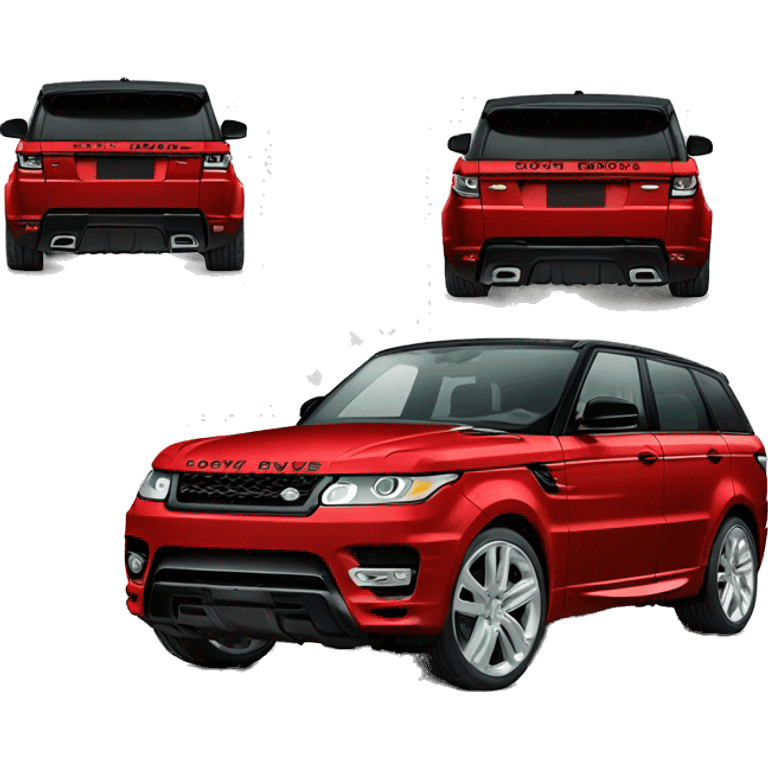 range rover sport red emoji