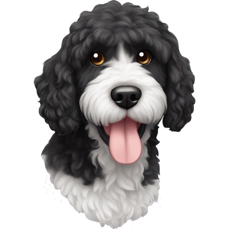 Portuguese water dog  emoji