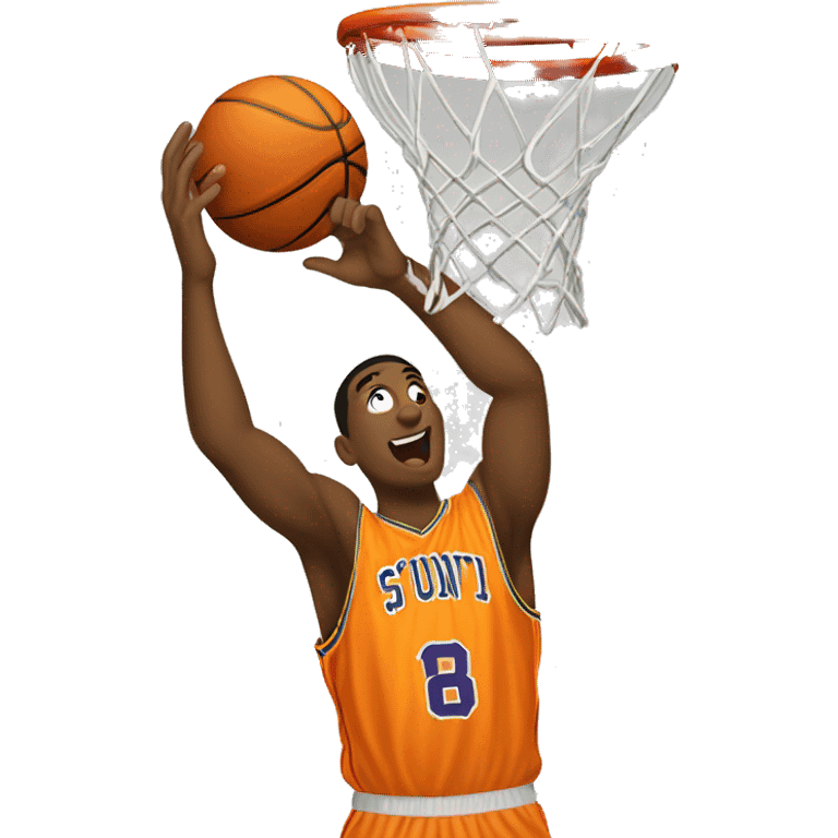 Dunk basketball palyer emoji