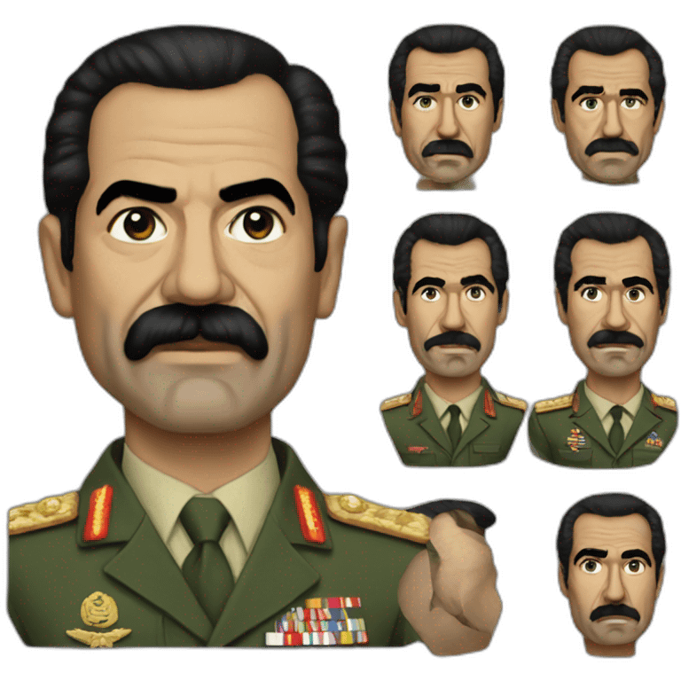 Saddam Hussein emoji